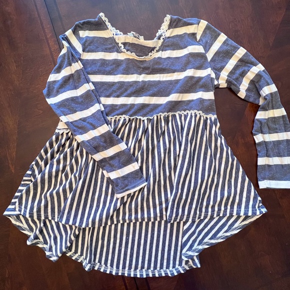 Umgee Tops - Umgee Ruffle Striped Top